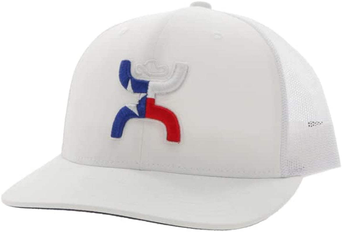 HOOEY Texican Adjustable Snapback Hat Apparel & Accessories > Clothing Accessories > Hats HOOEY White  