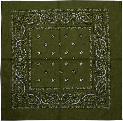 Lightweight Multicolored Cotton Bandana 12 Pack Apparel & Accessories > Clothing Accessories > Headwear Bioworld   