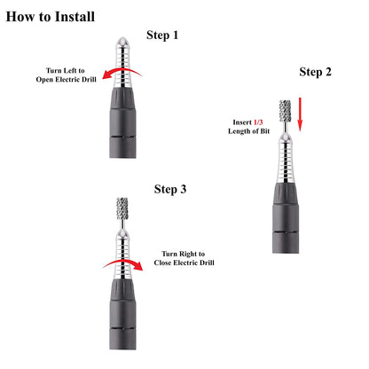 Theatoz Nail Drill Bit Flat Head, Large Barrel Electric Nail File 3/32-Inch Shank, Nail Tool, Tungsten Carbide Drill Bits for Removing Gel Nail Polish Acrylic Dipping Powder, (03 Pcs 4X-Corase) Health & Beauty > Personal Care > Cosmetics > Cosmetic Tools > Nail Tools Theatoz   