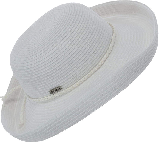 Sun 'N' Sand Women'S Kettle Brim Sun Hat with Rope Band, White Apparel & Accessories > Clothing Accessories > Headwear Sun N Sand   