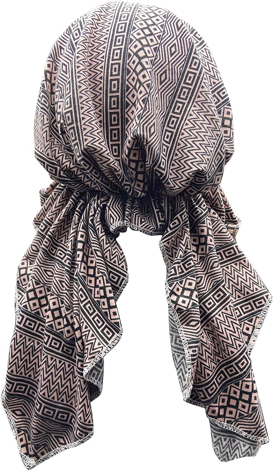 Pre Tied Head Covers Sets Chemo Beanies for Women Slip on Lightweight Chemo Bandana Turban Apparel & Accessories > Clothing Accessories > Headwear JarseHera Style I One Size 