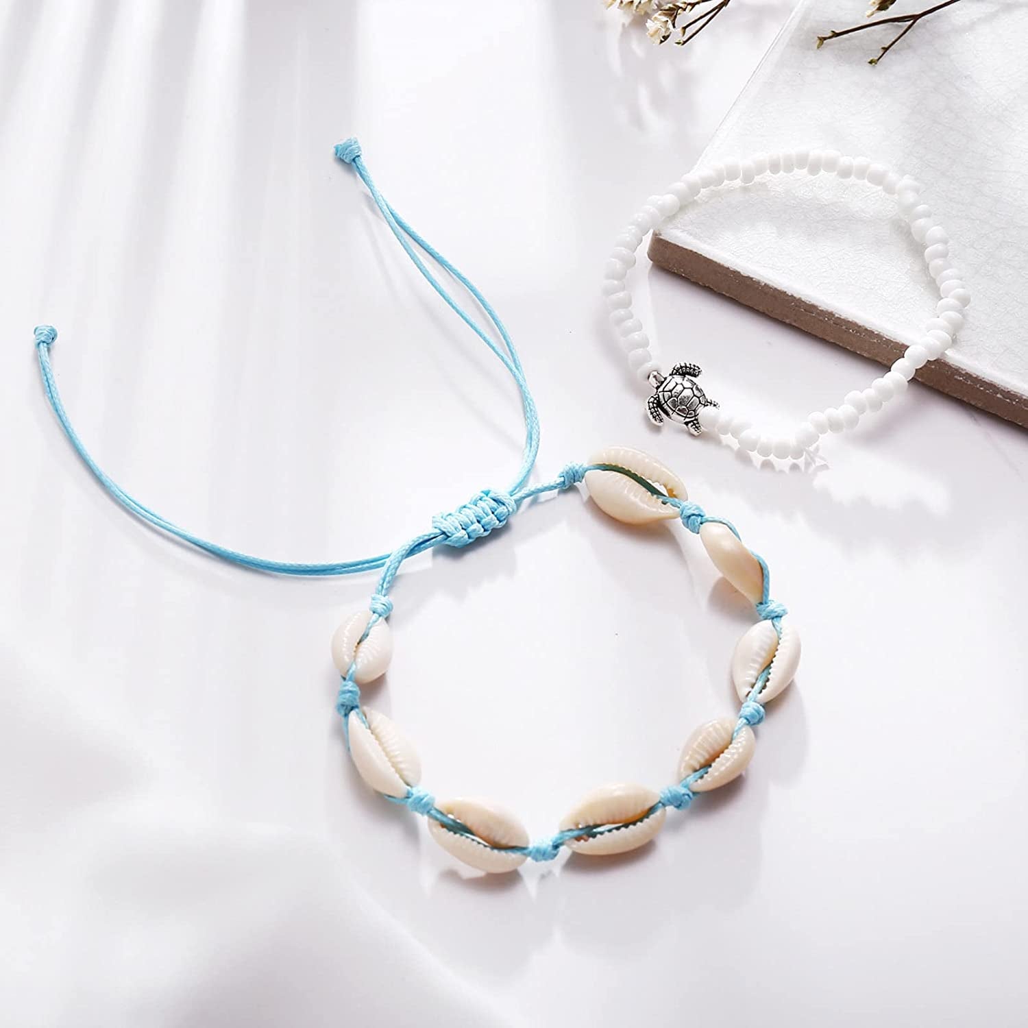 Fashion Bohemia Summer Multi Layered Shell Ankle for Women Boho Ocean Barefoot Beach on Leg Bracelet Female Sandals Jewelry Professional and Attractive Apparel & Accessories > Jewelry > Bracelets Generic   
