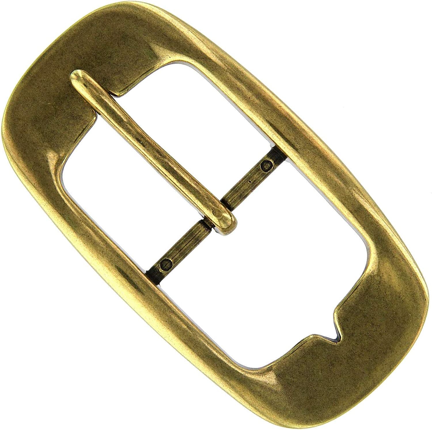 Replacement Belt Buckle Fits 1-1/2"(38Mm) Wide Belt Strap - Multi-Style Options Apparel & Accessories > Clothing Accessories > Belt Buckles Belts.com 17 / Ac0160_antique Brass  