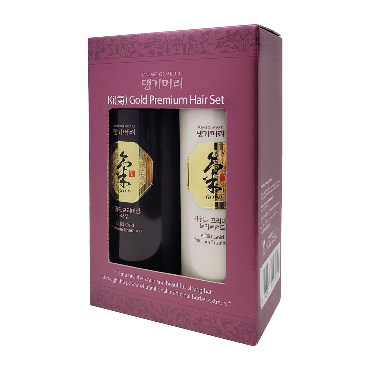 Daeng GI Meo RI Ki-Gold Premium Hair Care System Shampoo 2/26.3 Fl Oz Net Wt 52.74 Fl Oz Health & Beauty > Personal Care > Hair Care Daeng Gi Meo Ri   