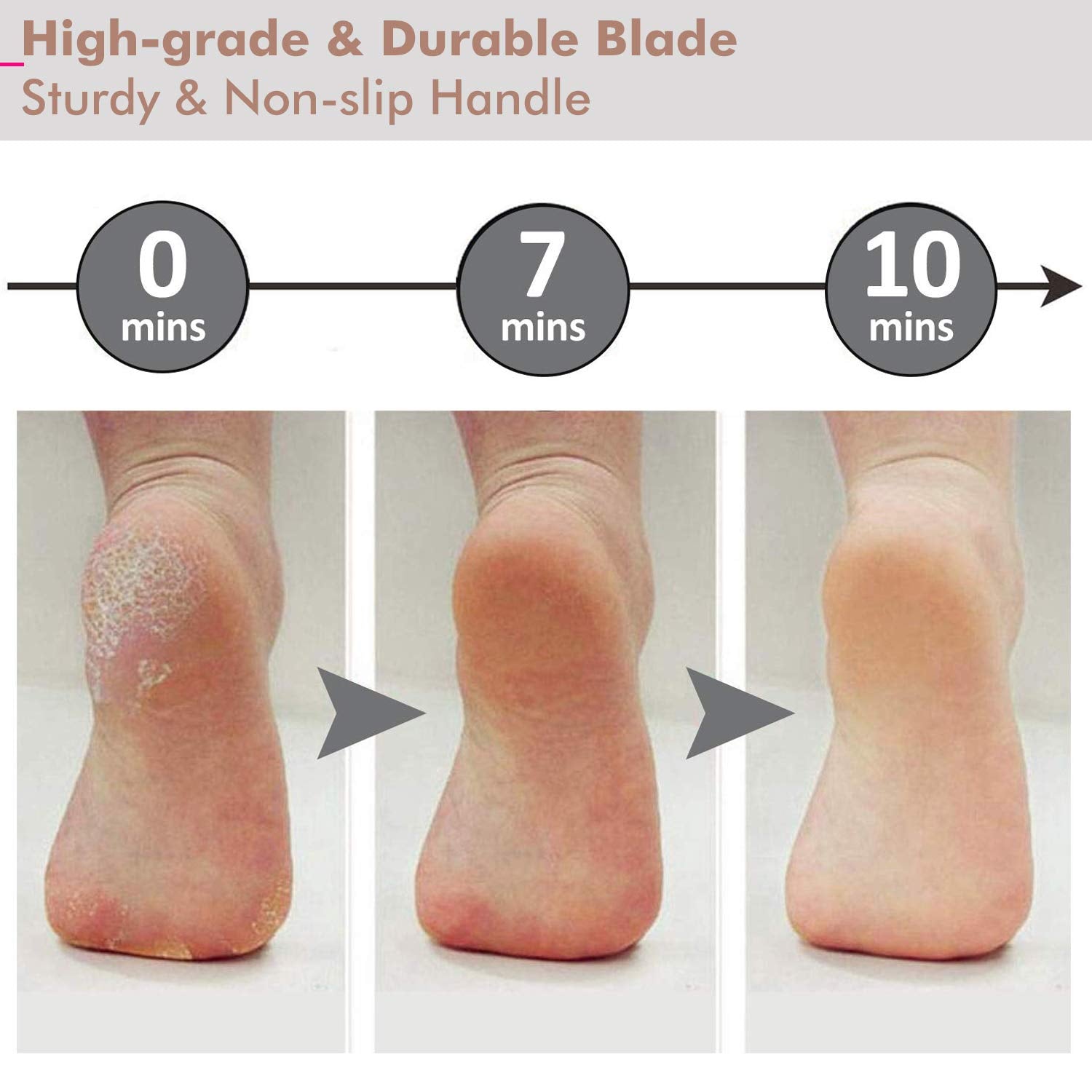 Colossal Foot Grater Foot File - Foot Rasp Callus Remover Btartbox Large Stainless Steel Foot Scrubber Foot Care Pedicure Tools for Wet and Dry Feet Health & Beauty > Personal Care > Foot Care BTArtbox   