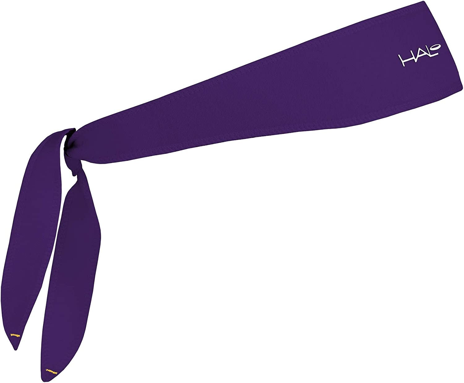 Halo Headband Halo I- Custom Fit- Tie Sweatband Pullover for Men and Women, No Slip with Moisture Wicking Dryline Fabric Apparel & Accessories > Clothing Accessories > Bandanas & Headties Halo Headband PURPLE  