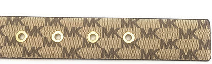 Michael Kors 6115 Belt - Beige - Size L - 105 Cm Long Apparel & Accessories > Clothing Accessories > Belts Michael Kors   
