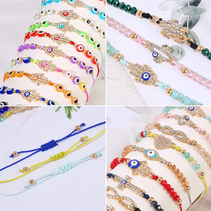 ILGANT 36Pcs Evil Eye Bracelets Set Jewelry for Women Girls Mexican String Knot Bracelet Pack Apparel & Accessories > Jewelry > Bracelets ILGANT   