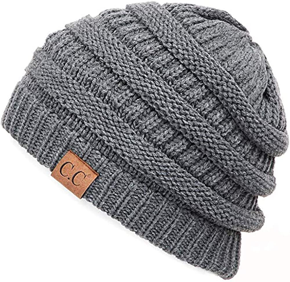 C.C Women'S Beanie Apparel & Accessories > Clothing Accessories > Hats C.C Charcoal One Size 