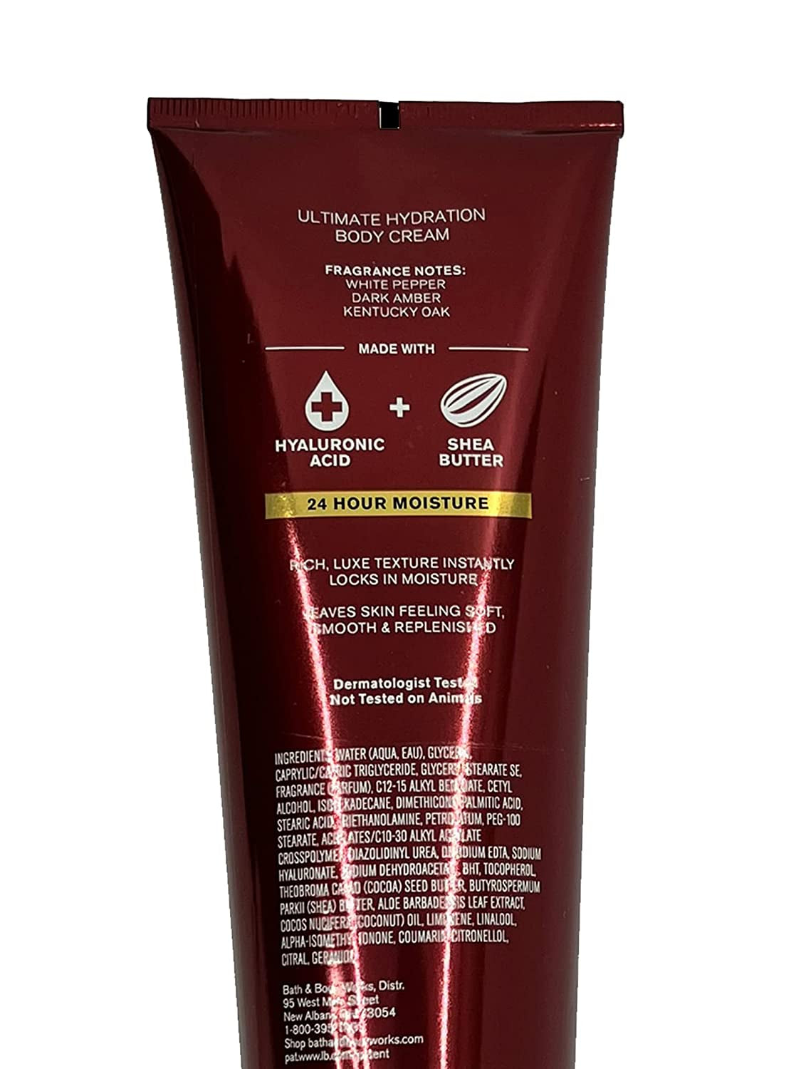 Bath & Body Works Bourbon Men'S Ultra Shea Body Cream 8 Oz Health & Beauty > Personal Care > Cosmetics > Bath & Body Bath & Body Works   