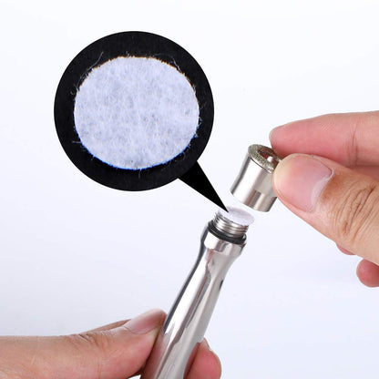 Nmeisi Microdermabrasion Tips and Wands Diamond Dermabrasion Skin Exfoliator Tool-9Pcs Stainless Steel Diamond Derbrasion Replacement Tips, 3Pcs Microdermabrasion Wands, 50Pcs Cotton Filter Health & Beauty > Personal Care > Cosmetics > Cosmetic Tools > Skin Care Tools Nmeisi   