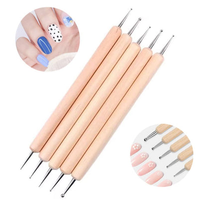 FULINJOY 10PCS Dotting Tools Set for Nail Art, Embossing Stylus for Painting Rocks Mandalas, Art Dot Tools Health & Beauty > Personal Care > Cosmetics > Cosmetic Tools > Nail Tools FULINJOY   
