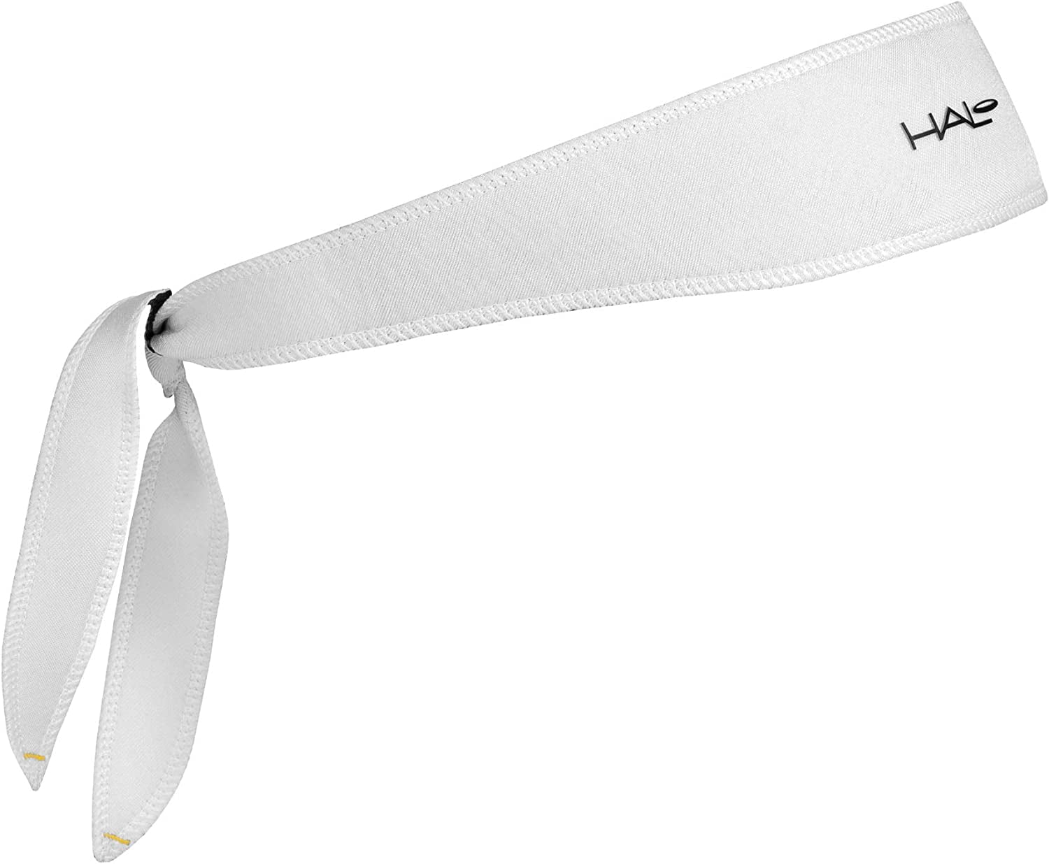 Halo Headband Halo I- Custom Fit- Tie Sweatband Pullover for Men and Women, No Slip with Moisture Wicking Dryline Fabric Apparel & Accessories > Clothing Accessories > Bandanas & Headties Halo Headband WHITE  