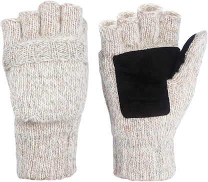 Metog Suede Thinsulate Thermal Insulation Mittens Apparel & Accessories > Clothing Accessories > Gloves & Mittens Metog Bgray Medium 