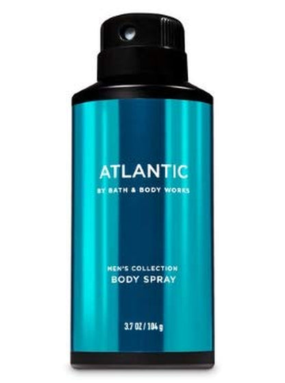 Bath and Body Works - Atlantic - Men'S - 3 Pc Bundle - Ultra Shea Body Cream, 2-In-1 Hair + Body Wash and Deodorizing Body Spray - (2020 Edition) Health & Beauty > Personal Care > Cosmetics > Bath & Body Bath and Body Works   