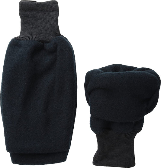Original Turtle Fur Fleece - Golf Mitt, Heavyweight Fleece Pull up Mitten, Black Apparel & Accessories > Clothing Accessories > Gloves & Mittens Turtle Fur Black Large 
