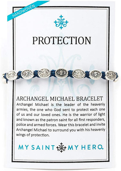 My Saint My Hero Protection Archangel Michael Bracelet Apparel & Accessories > Jewelry > Bracelets My Saint My Hero   