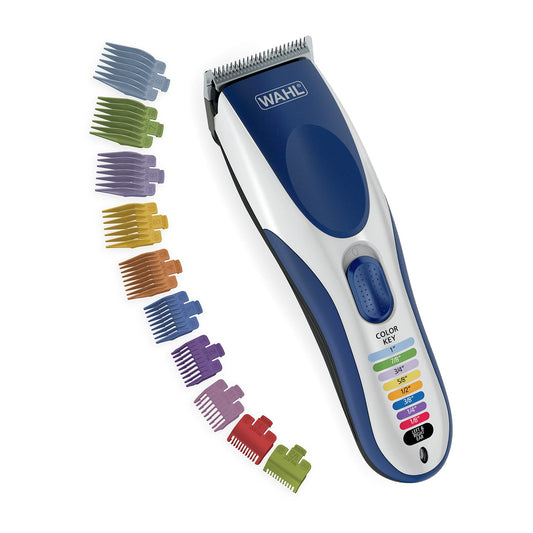 Wahl Color Pro Cordless Rechargeable Hair Clipper & Trimmer – Easy Color-Coded Guide Combs - for Men, Women, & Children – Model 9649P Health & Beauty > Personal Care > Hair Care Wahl Clipper   
