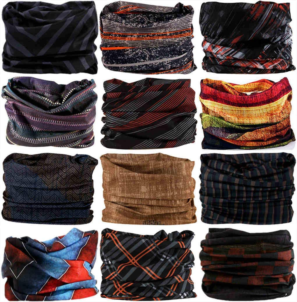 VANCROWN Headband Neck Gaiter Head Wrap Headwear Face Mask Magic Scarf Bandana for Men and Women Apparel & Accessories > Clothing Accessories > Headwear VANCROWN 12PCS.Weave  