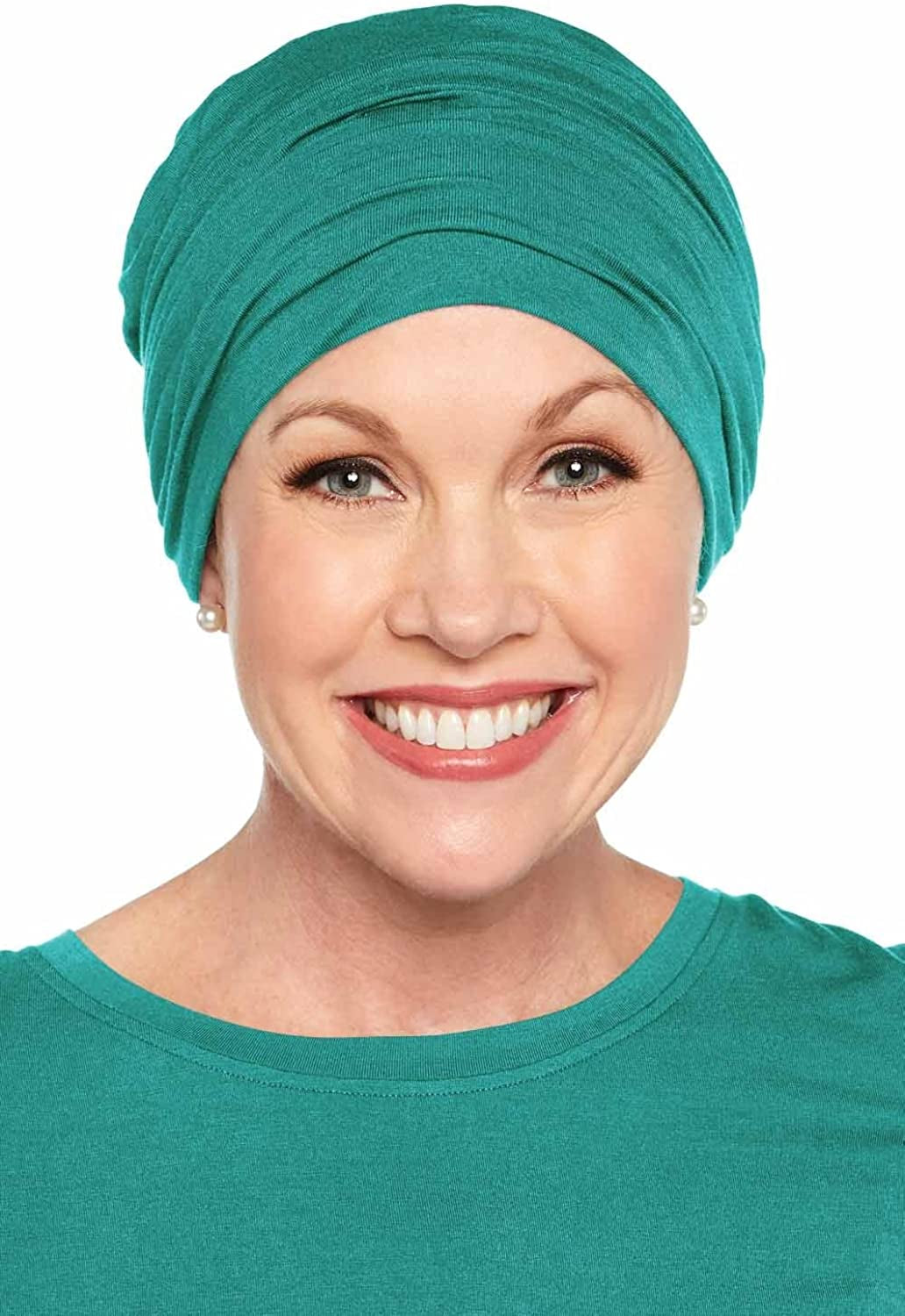 Cardani Sophisticate Turban Silky Soft Viscose from Bamboo Hat Apparel & Accessories > Clothing Accessories > Headwear Cardani Luxury Bamboo - Surf One Size 