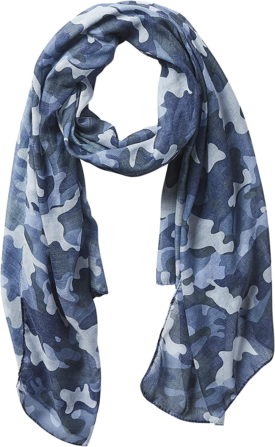 Hadley Wren Women'S Lightweight Summer Insect Shield Scarf Apparel & Accessories > Clothing Accessories > Scarves & Shawls Hadley Wren Camo Black  