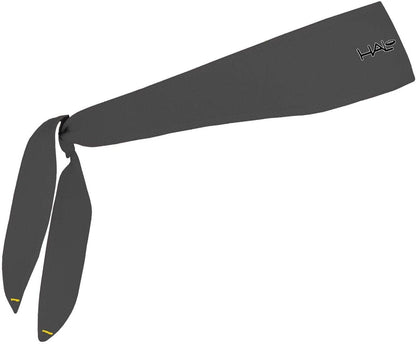 Halo Headband Halo I- Custom Fit- Tie Sweatband Pullover for Men and Women, No Slip with Moisture Wicking Dryline Fabric Apparel & Accessories > Clothing Accessories > Bandanas & Headties Halo Headband CHARCOAL  
