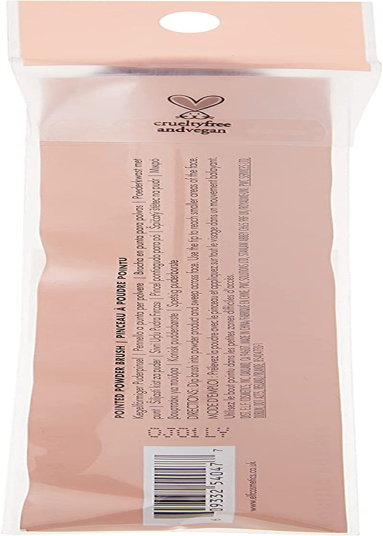 E.L.F. Pointed Powder Brush, Vegan Makeup Tool, Tapered End, for Flawless Contouring & Highlighting Health & Beauty > Personal Care > Cosmetics > Cosmetic Tools > Makeup Tools e.l.f. Cosmetics   