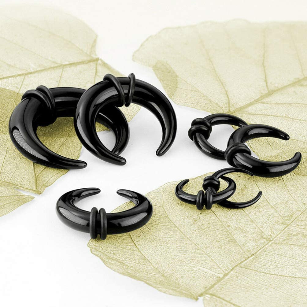 Generic 8Pcs Ear Stretching Kit Acrylic Body Piercing Kit Acrylic Tapers and Plugs Spiral Taper Tunnels Septum Horn Ear Expansions for Men Women Body Jewelry Apparel & Accessories > Jewelry > Body Jewelry Generic   