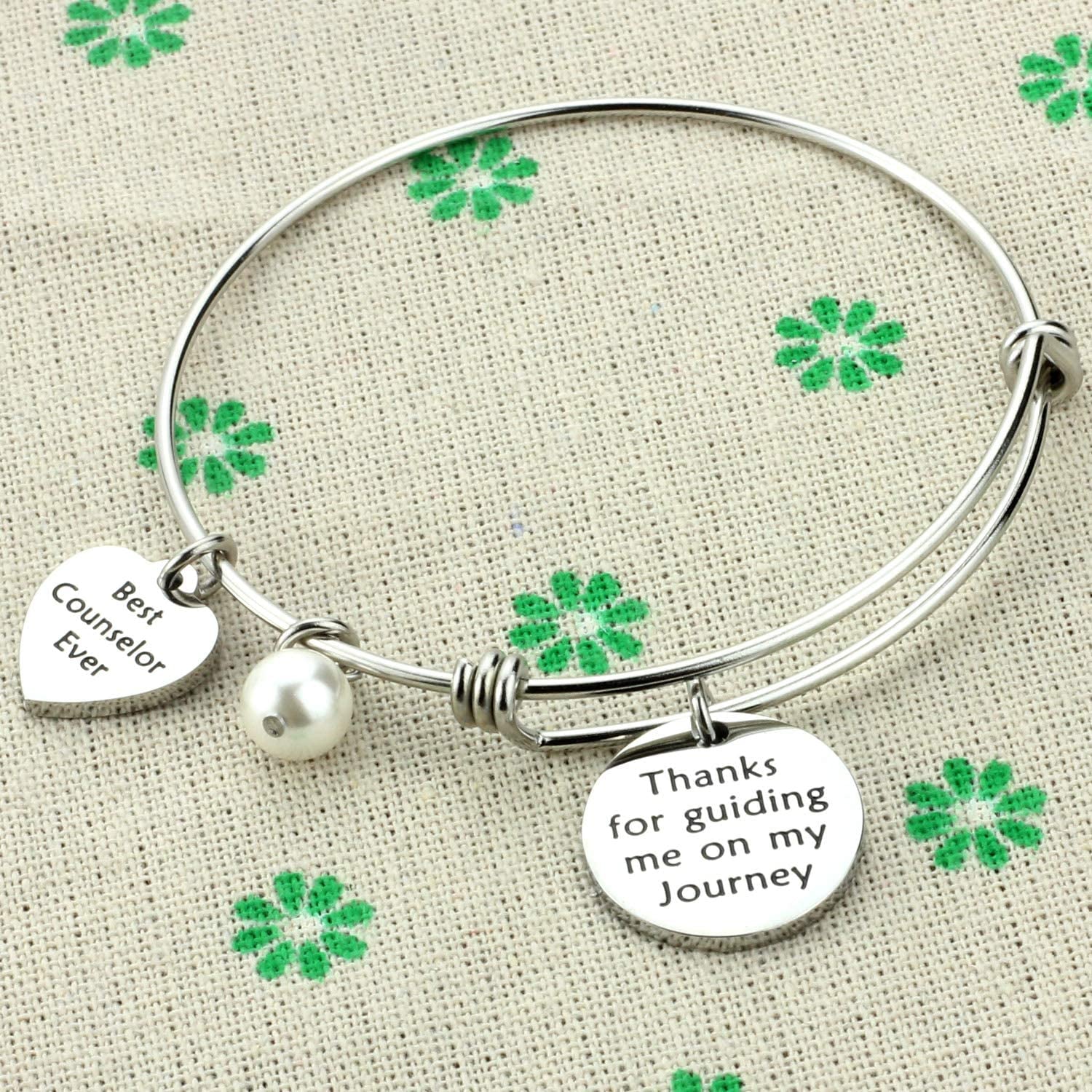 Kivosliviz Counselor Gifts Thank You Gifts for Counselors Best Counselor Ever School Counselor Jewelry Apparel & Accessories > Jewelry > Bracelets Anrrion   