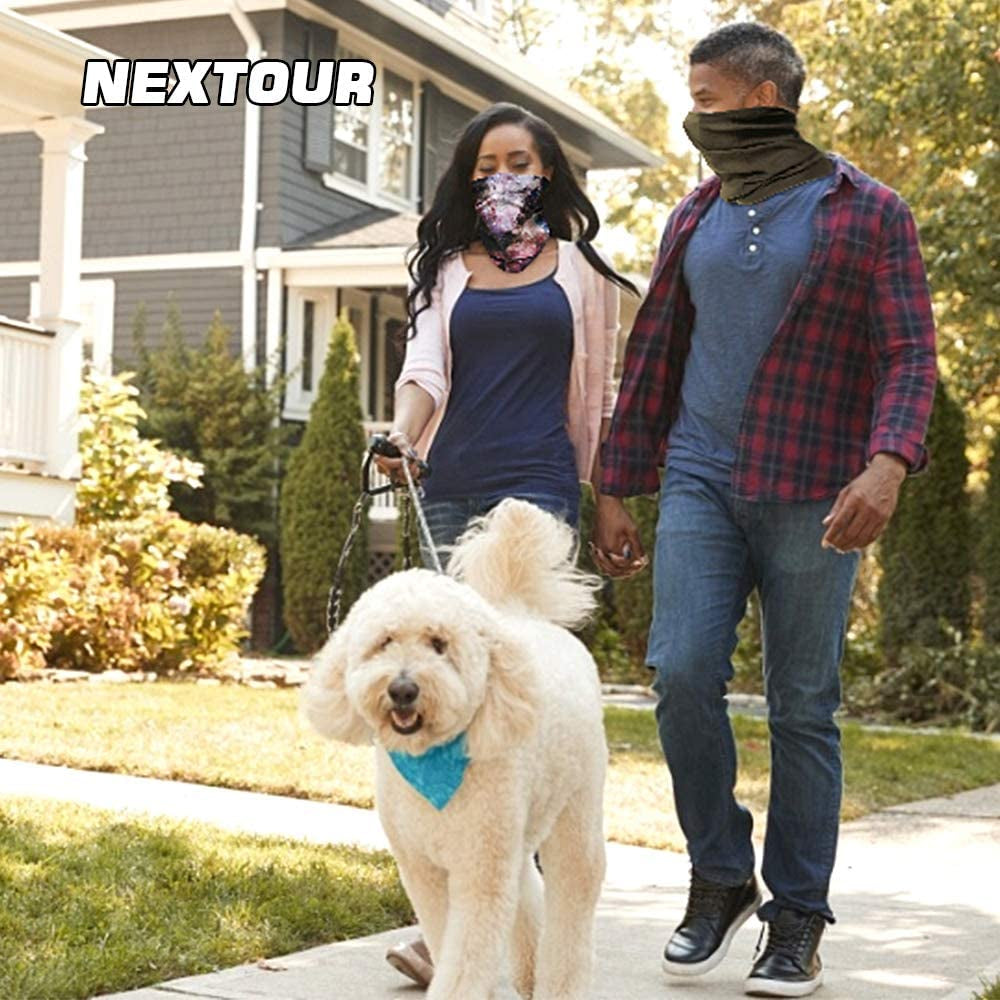 Headwear, Head Wrap, Neck Gaiter, Headband, Fishing Mask, Magic Scarf Face Bandana Mask Neck Tube Balaclava for Sport Apparel & Accessories > Clothing Accessories > Headwear NEXTOUR   