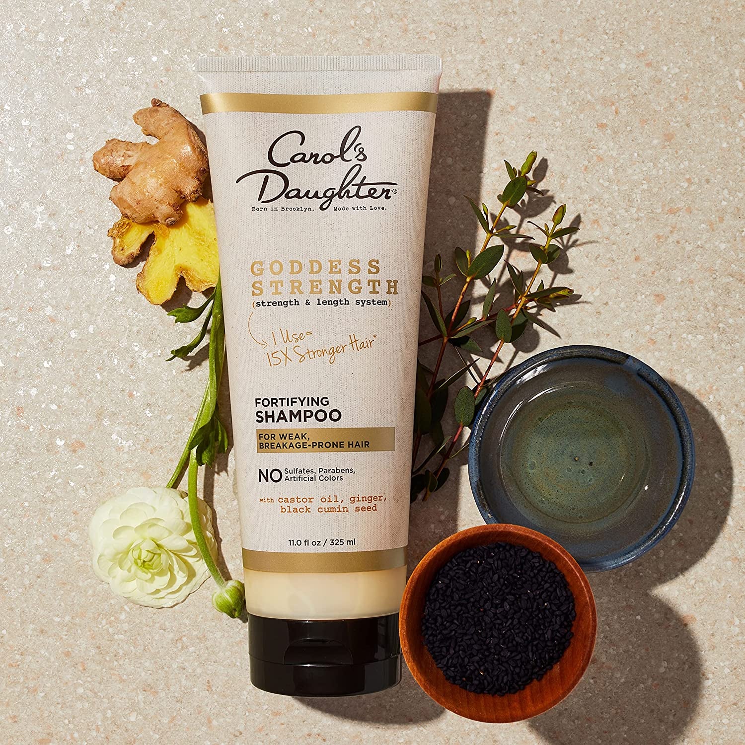 Carol'S Daughter Goddess Strength 4 Full Size Products Hair Care Set - Sulfate Free Shampoo, Conditioner, Leave In, Scalp & Hair Oil Treatment- for Curly, Natural Hair Health & Beauty > Personal Care > Hair Care Carol's Daughter   