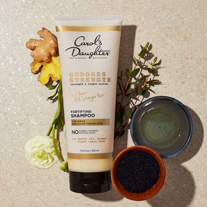 Carol'S Daughter Goddess Strength 4 Full Size Products Hair Care Set - Sulfate Free Shampoo, Conditioner, Leave In, Scalp & Hair Oil Treatment- for Curly, Natural Hair Health & Beauty > Personal Care > Hair Care Carol's Daughter   