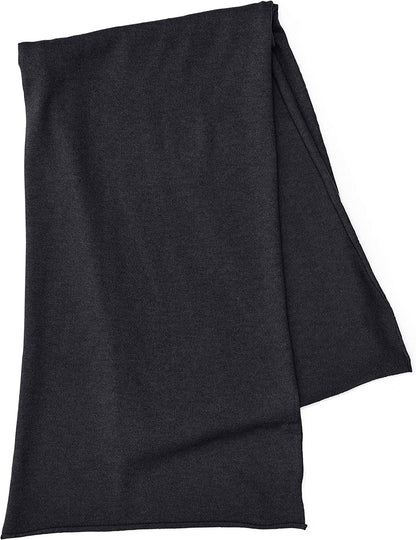 Cashmeren Unisex Plain Knit Solid Scarf - Matching Gloves 100% Pure Cashmere Accessories • Add Both to Cart for a Set Apparel & Accessories > Clothing Accessories > Gloves & Mittens Cashmeren Black / Scarf Gloves - One Size / Scarf - 80"x 13.5" 