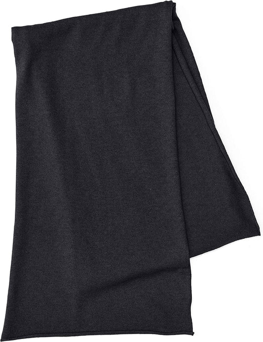 Cashmeren Unisex Plain Knit Solid Scarf - Matching Gloves 100% Pure Cashmere Accessories • Add Both to Cart for a Set Apparel & Accessories > Clothing Accessories > Gloves & Mittens Cashmeren Black / Scarf Gloves - One Size / Scarf - 80"x 13.5" 