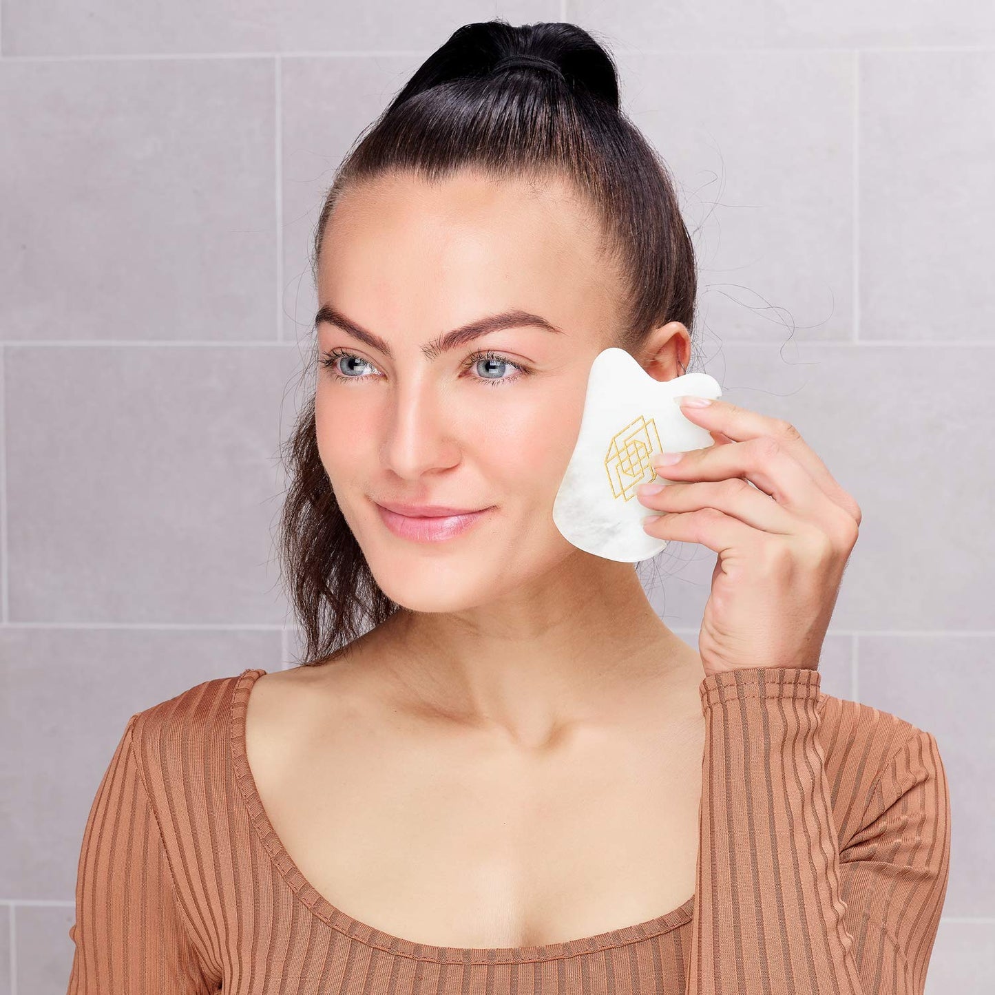 ILLUMINA BEAUTY Gua Sha Facial Tool, Unique 4-Edge Guasha Tool for Face, Jade Gua Sha Stone, Lymphatic Drainage Face Sculpting Tool Health & Beauty > Personal Care > Cosmetics > Cosmetic Tools > Skin Care Tools Illumina Beauty   