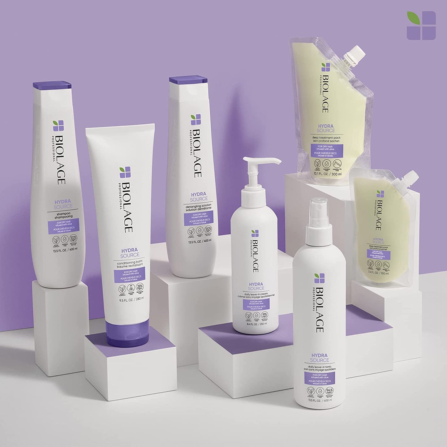 BIOLAGE Hydra Source Conditioning Balm | Hydrates, Nourishes & Restores Shine | for Dry Hair | Sulfate, Paraben & Silicone-Free | Vegan Health & Beauty > Personal Care > Hair Care BIOLAGE   