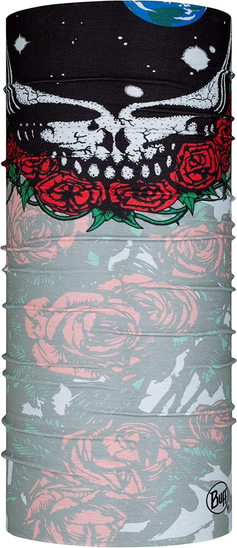 BUFF Unisex-Adult Original Ecostretch Ultra Stretch Fabric Worn 12+ Ways Apparel & Accessories > Clothing Accessories > Headwear BUFF Grateful Dead Space Roses One Size 
