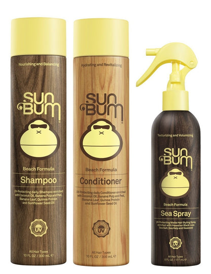 Sun Bum Hair Care (Revitalizing Shampoo/Conditioner) Health & Beauty > Personal Care > Hair Care Sun Bum Revitalizing Shampoo/Conditioner/Texturizing Spray  