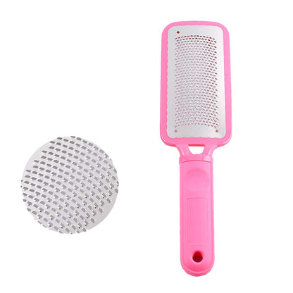 JISTL Foot File Colossal Foot Rasp Stainless Steel Pedicure Metal Surface Foot Care Tool ,Foot Rasp Eliminate Feet Cracked Dead Thick Dry Hard Skin (Pink&10.6") Health & Beauty > Personal Care > Foot Care JISTL   