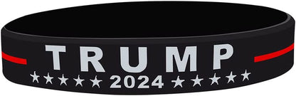 10 Pack Trump 2024 save America Again Bracelets Donald Trump Wristband MAGA Patriots Gifts Apparel & Accessories > Jewelry > Bracelets Lymhy   