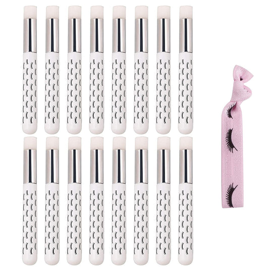 10 Pcs Cute White Lash Cleanser Brushes Lash Shampoo Brushes for Eyelash Extensions Cosmetic Brushes Peel off Blackhead Brush Remover Tool Nose Cleaning Washing Brush Health & Beauty > Personal Care > Cosmetics > Cosmetic Tools > Makeup Tools LS Keenon WHITE  