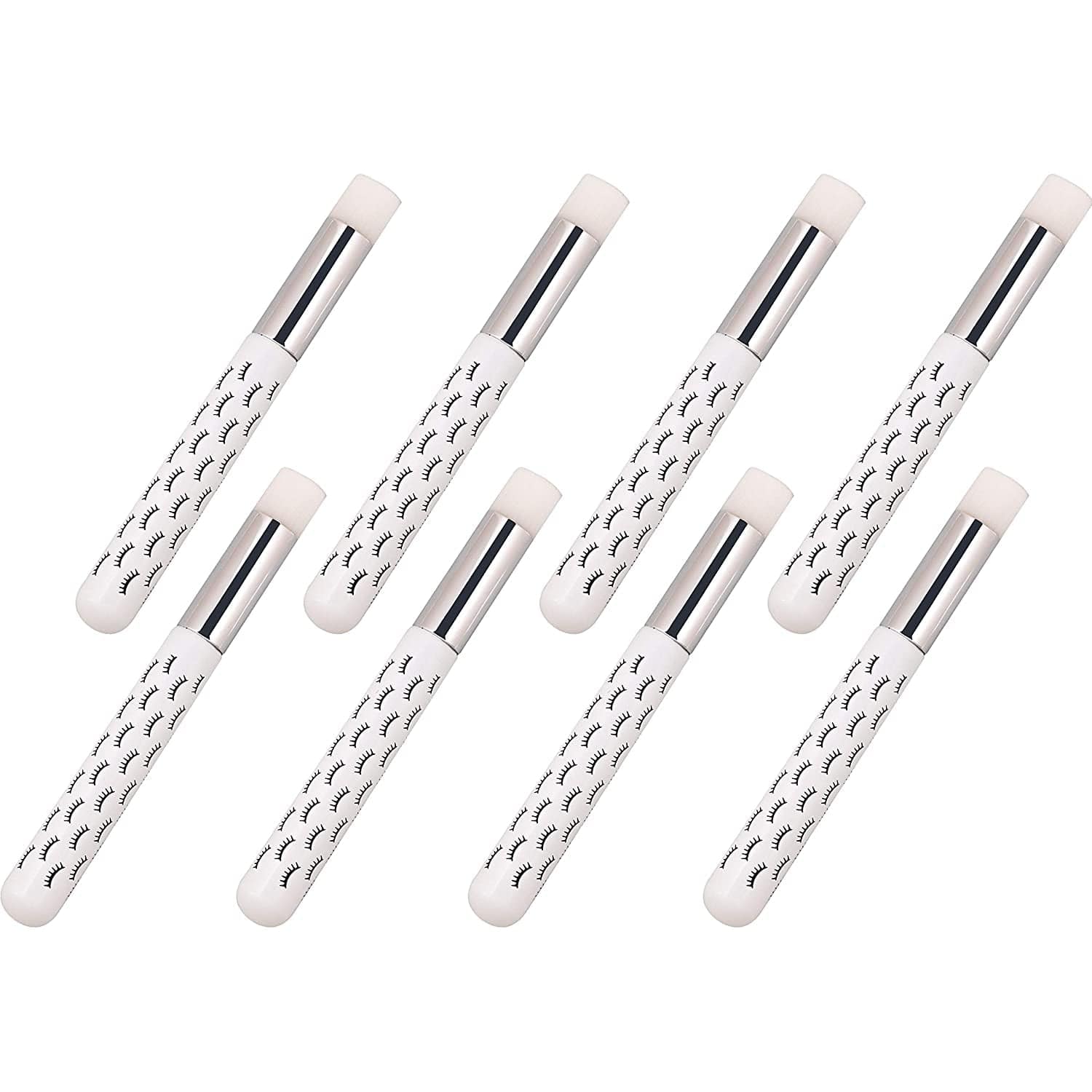 10 Pcs Cute White Lash Cleanser Brushes Lash Shampoo Brushes for Eyelash Extensions Cosmetic Brushes Peel off Blackhead Brush Remover Tool Nose Cleaning Washing Brush Health & Beauty > Personal Care > Cosmetics > Cosmetic Tools > Makeup Tools LS Keenon   