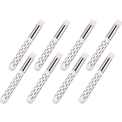 10 Pcs Cute White Lash Cleanser Brushes Lash Shampoo Brushes for Eyelash Extensions Cosmetic Brushes Peel off Blackhead Brush Remover Tool Nose Cleaning Washing Brush Health & Beauty > Personal Care > Cosmetics > Cosmetic Tools > Makeup Tools LS Keenon   