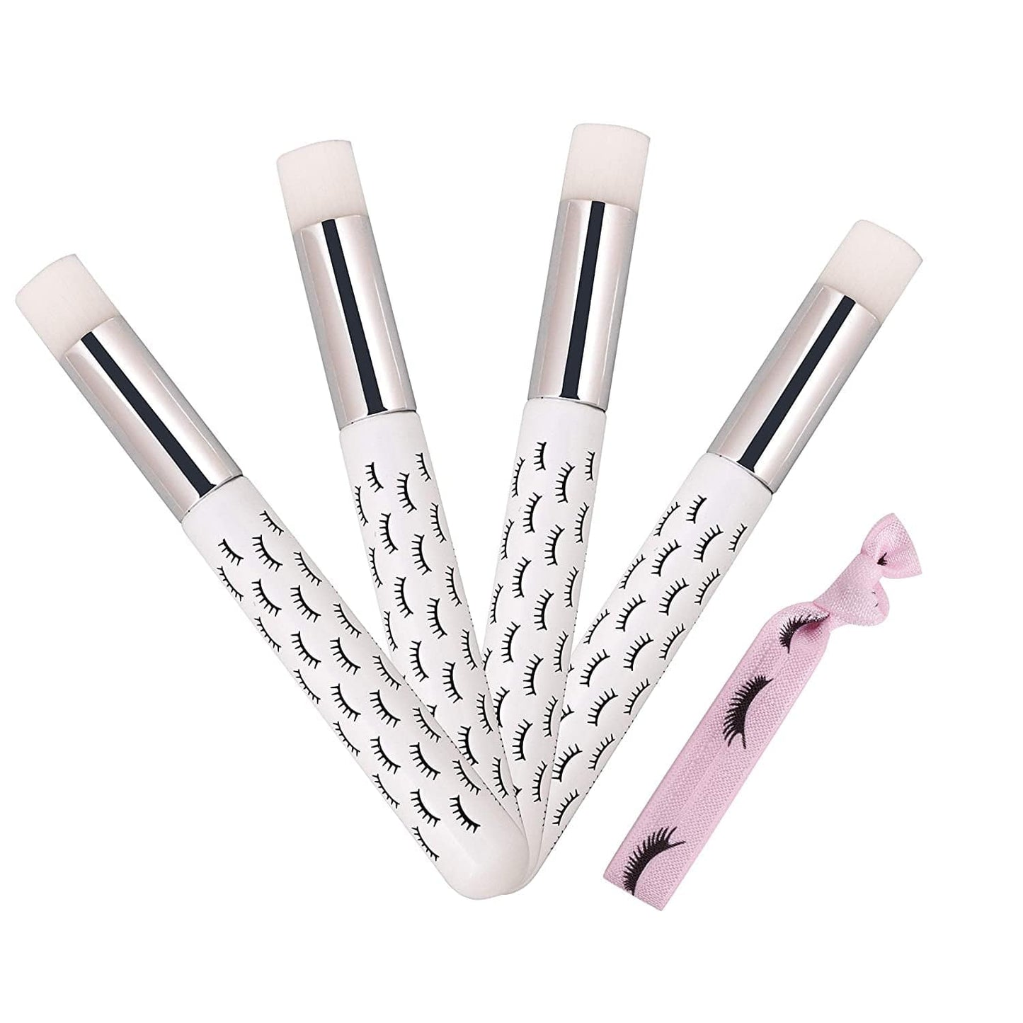 10 Pcs Cute White Lash Cleanser Brushes Lash Shampoo Brushes for Eyelash Extensions Cosmetic Brushes Peel off Blackhead Brush Remover Tool Nose Cleaning Washing Brush Health & Beauty > Personal Care > Cosmetics > Cosmetic Tools > Makeup Tools LS Keenon   
