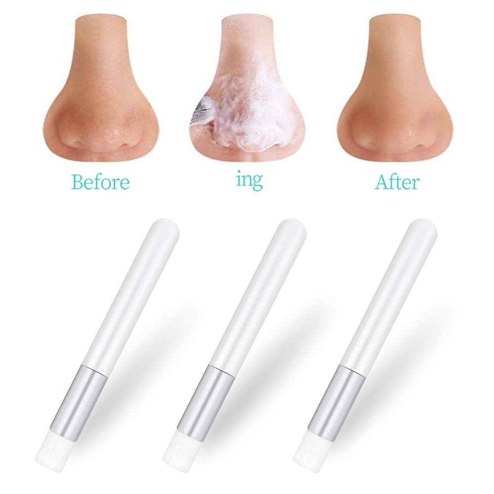 10 Pcs Cute White Lash Cleanser Brushes Lash Shampoo Brushes for Eyelash Extensions Cosmetic Brushes Peel off Blackhead Brush Remover Tool Nose Cleaning Washing Brush Health & Beauty > Personal Care > Cosmetics > Cosmetic Tools > Makeup Tools LS Keenon   