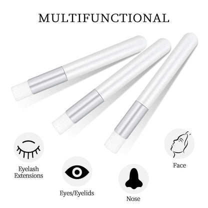 10 Pcs Cute White Lash Cleanser Brushes Lash Shampoo Brushes for Eyelash Extensions Cosmetic Brushes Peel off Blackhead Brush Remover Tool Nose Cleaning Washing Brush Health & Beauty > Personal Care > Cosmetics > Cosmetic Tools > Makeup Tools LS Keenon   