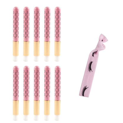 10 Pcs Cute White Lash Cleanser Brushes Lash Shampoo Brushes for Eyelash Extensions Cosmetic Brushes Peel off Blackhead Brush Remover Tool Nose Cleaning Washing Brush Health & Beauty > Personal Care > Cosmetics > Cosmetic Tools > Makeup Tools LS Keenon PINK  