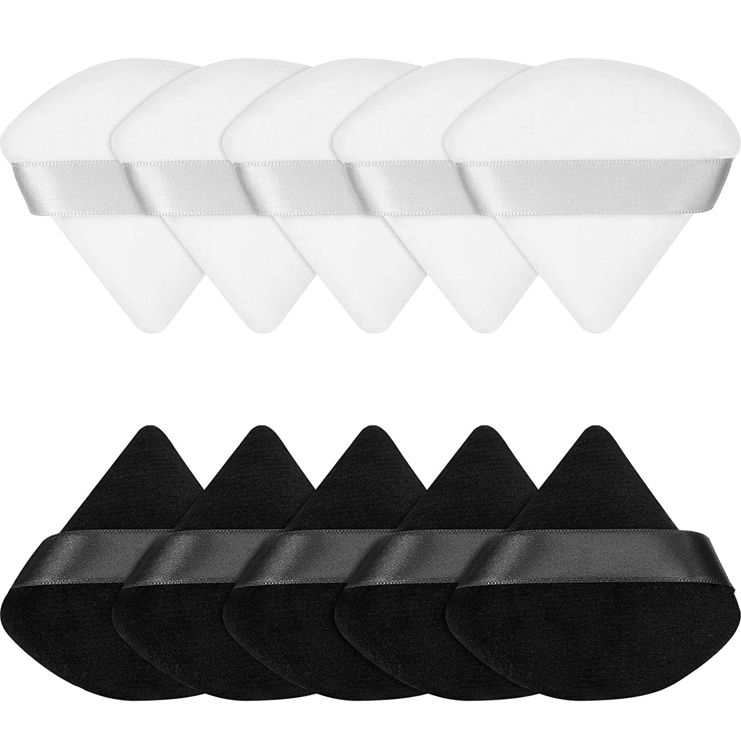 10 Pieces Pure Powder Puff Face Triangle Soft Makeup Powder Puff for Loose Powder Mineral Powder Body Powder Makeup Tool Health & Beauty > Personal Care > Cosmetics > Cosmetic Tools > Makeup Tools Maitys   