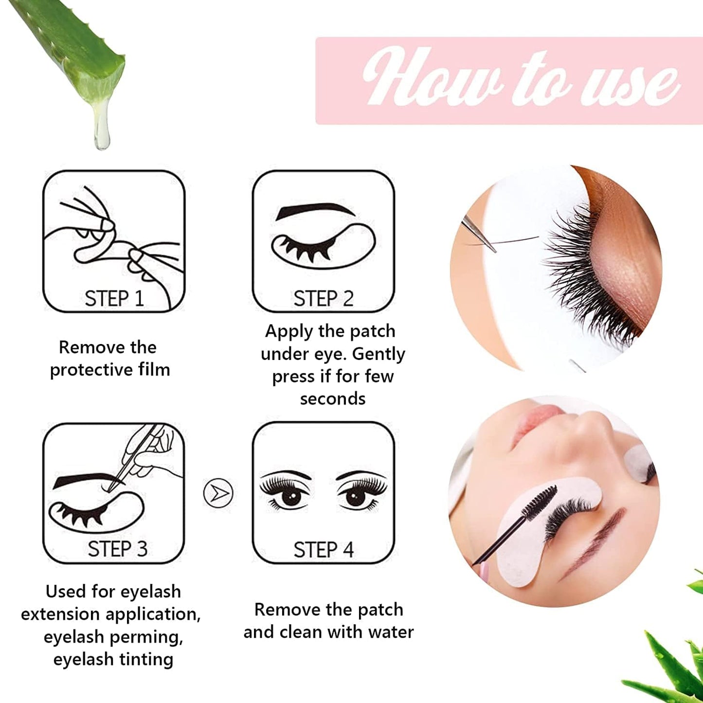 100 Pairs Greenlife 100% Natural Eyelash Extension under Eye Gel Pads Patches Kit Collagen Aloe Vera Hydrogel Eye Patches Eyelash Extension Supplies Tools, Lash Extension Supplies, Lash Tech Supplies Health & Beauty > Personal Care > Cosmetics > Cosmetic Tools > Skin Care Tools GreenLife   