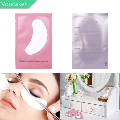 100 Pairs Set Gel Pads for Eyelash Extensions, Comfy and Cool under Eye Pads for Eyelash Extensions Eye Patches Beauty Tool Health & Beauty > Personal Care > Cosmetics > Cosmetic Tools > Skin Care Tools Voncasen   